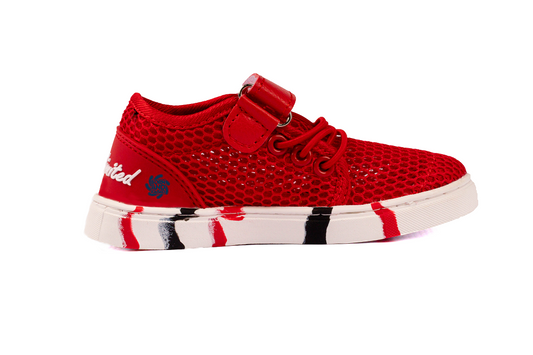 Bathu X Born & Raised Kiddies Mesh Edition - Red